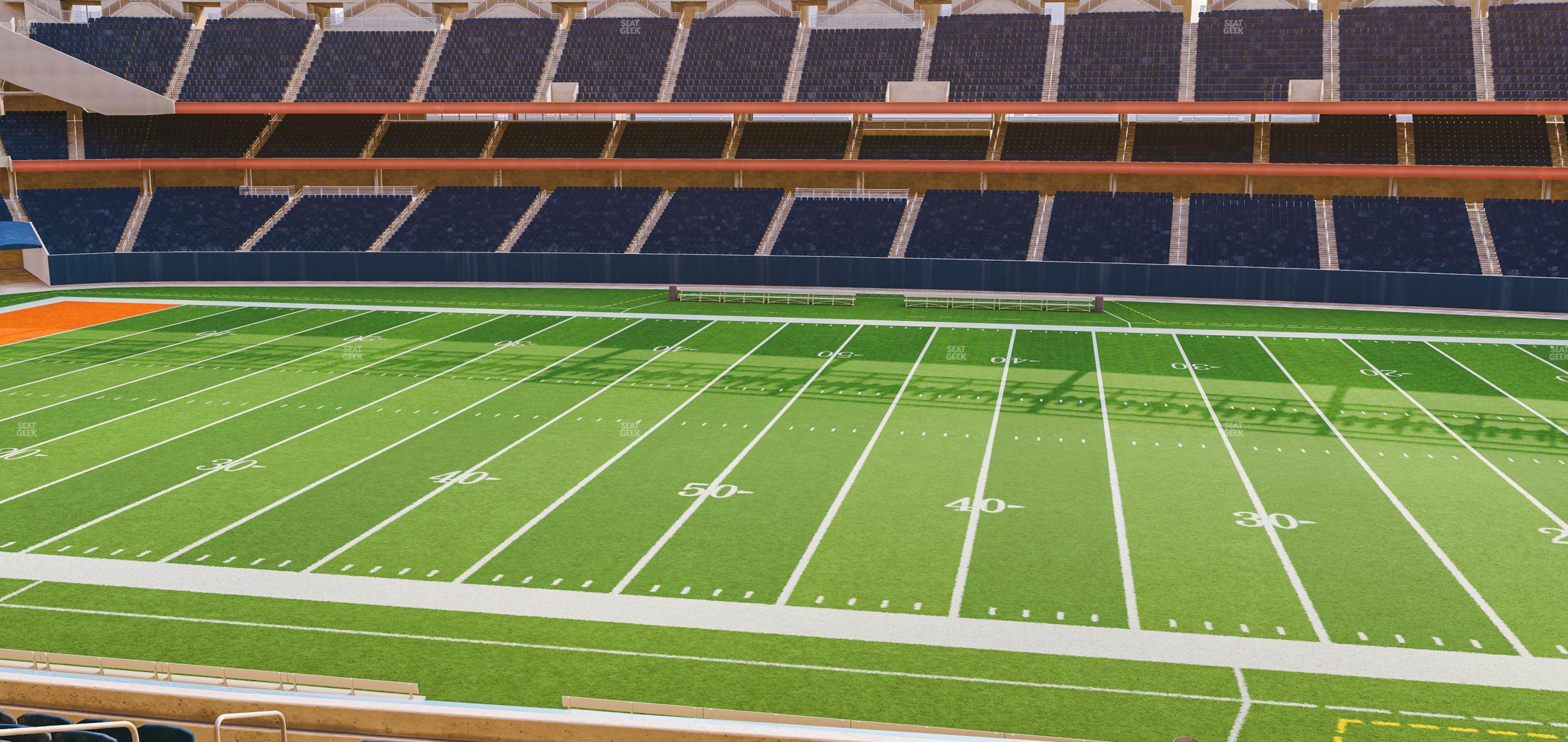 Seating view for Soldier Field Section 208 Club