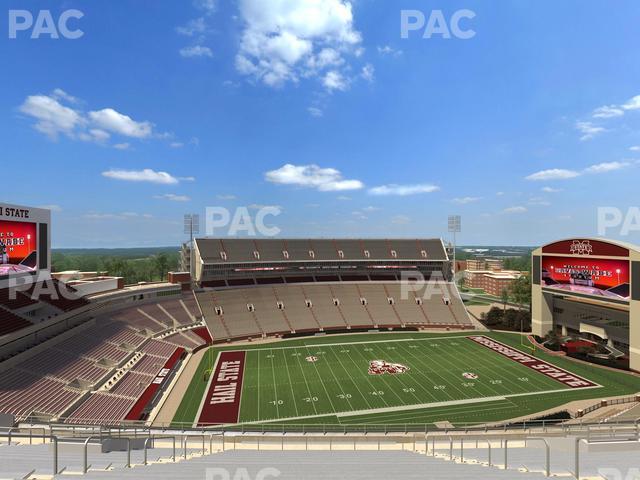 Seating view for Davis Wade Stadium Section 311