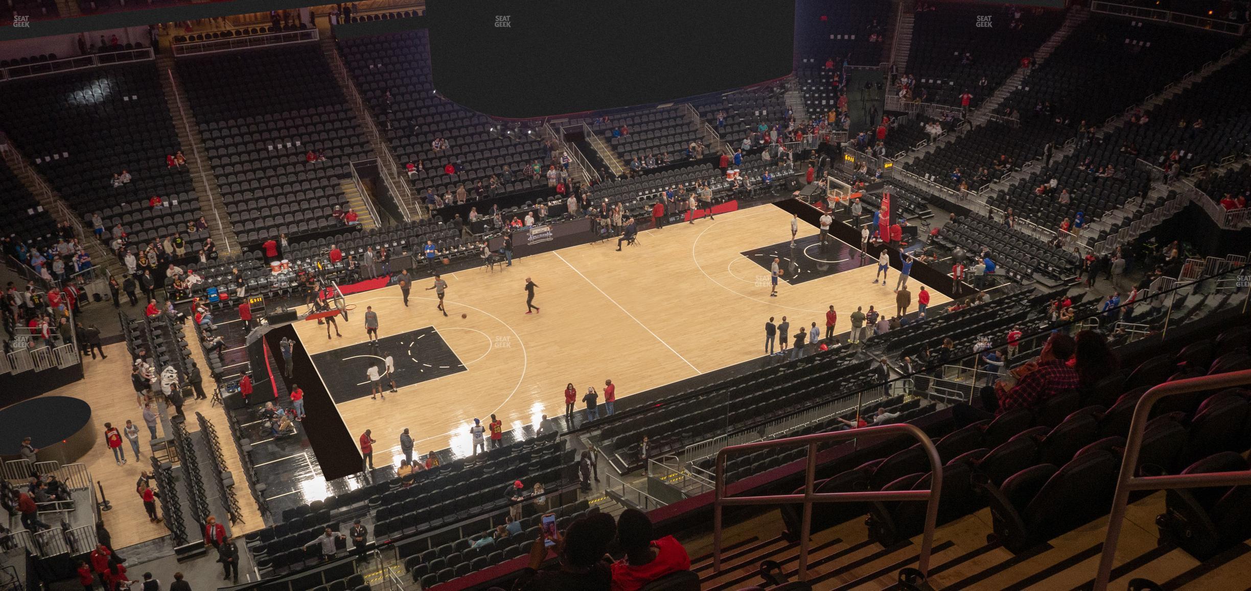 Seating view for State Farm Arena Section 211