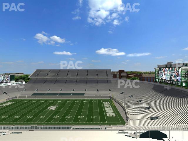 Seating view for Spartan Stadium (Michigan) Section 121