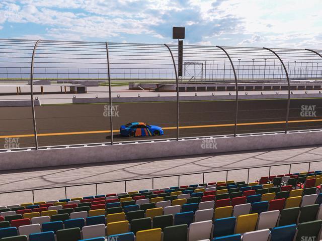 Seating view for Daytona International Speedway Section Front 120