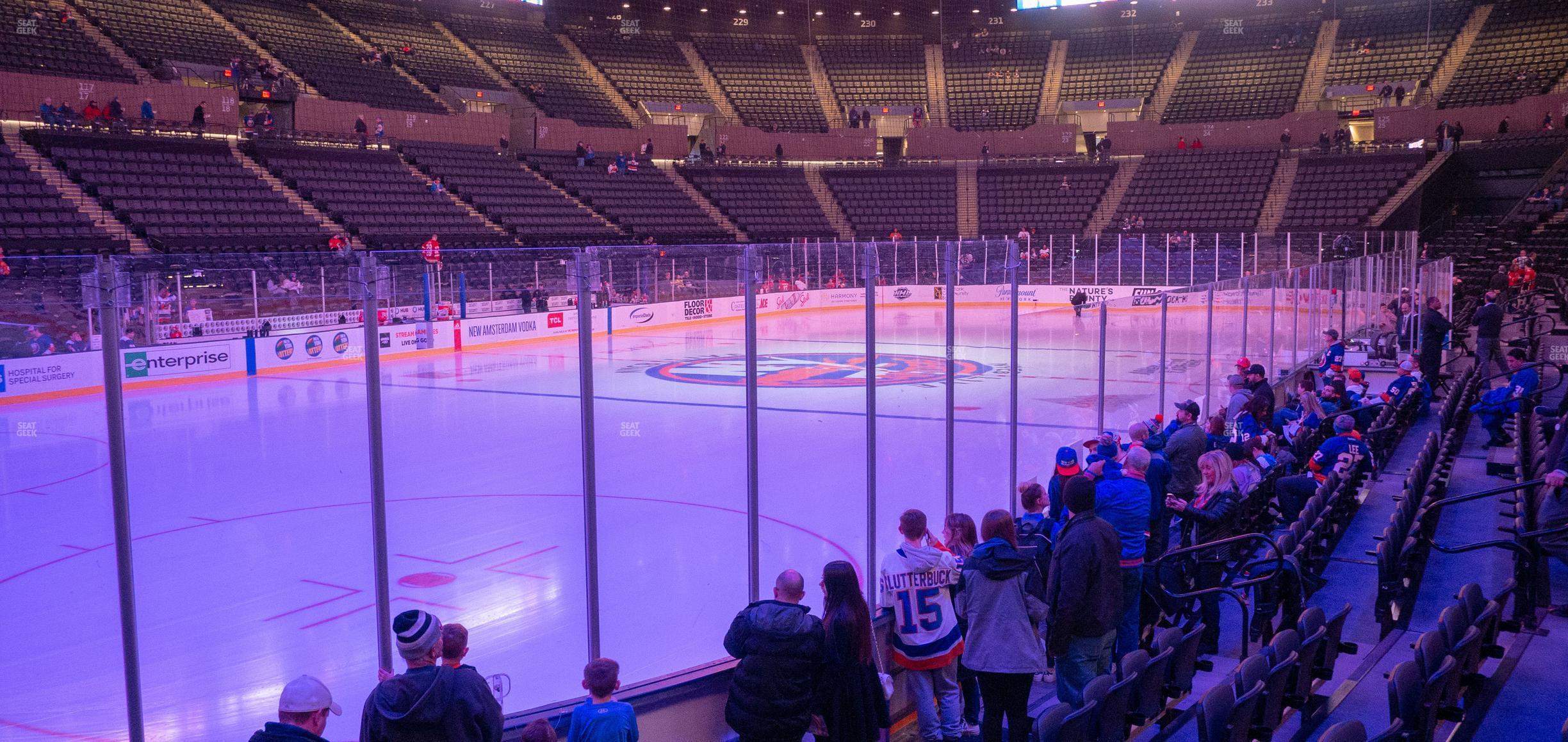 Seating view for Nassau Coliseum Section 7