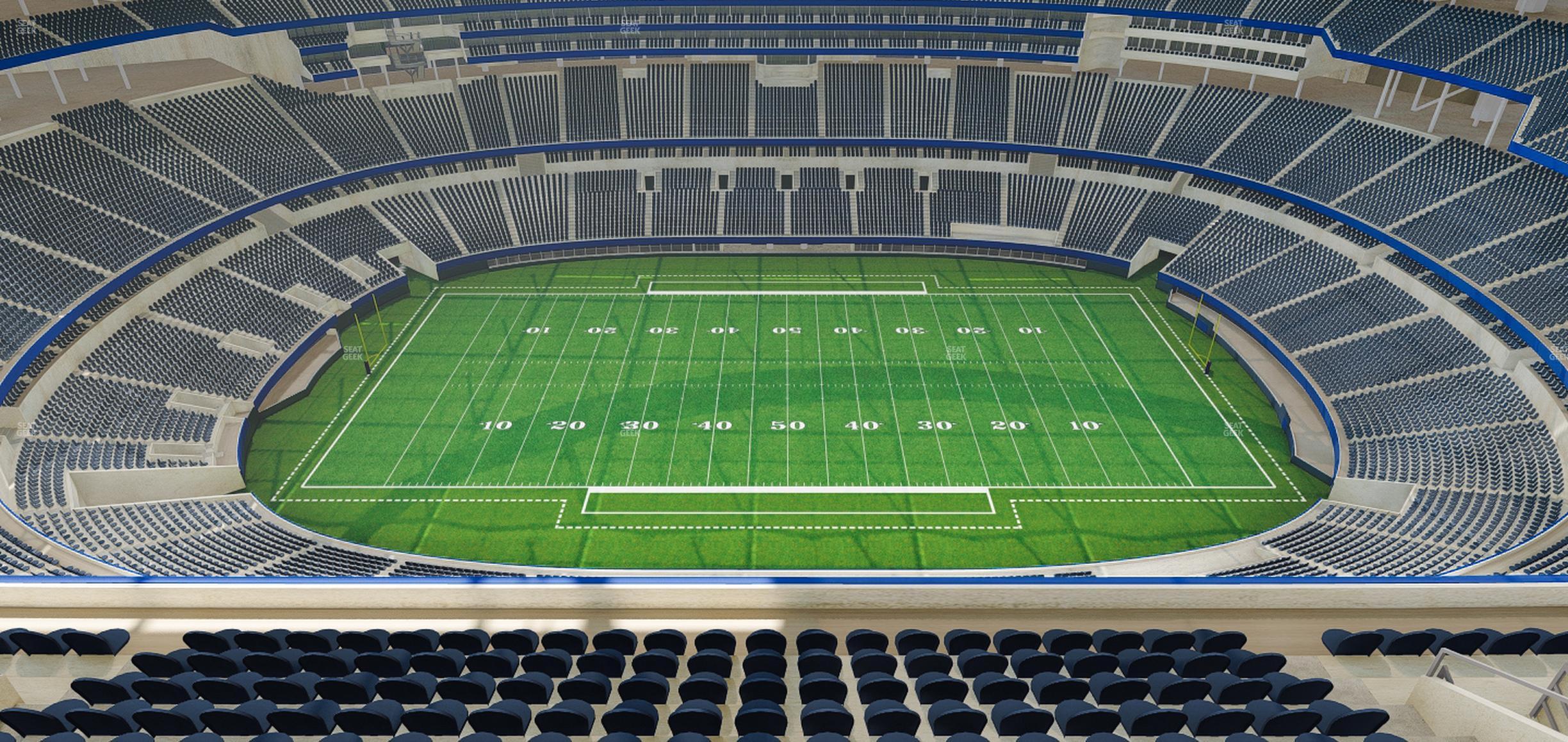 Seating view for SoFi Stadium Section 540