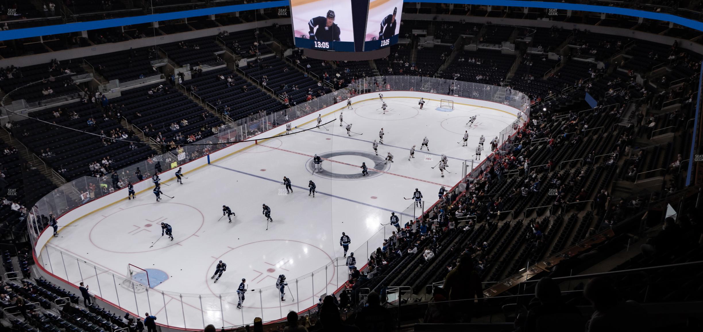 Seating view for Canada Life Centre Section 325