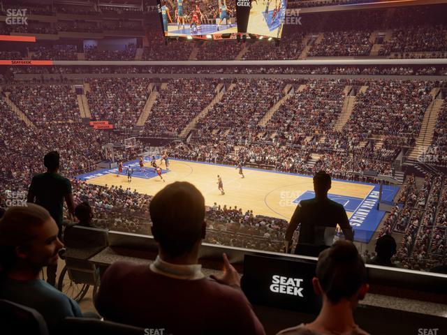 Seating view for Madison Square Garden Section Lexus Level Suite 51