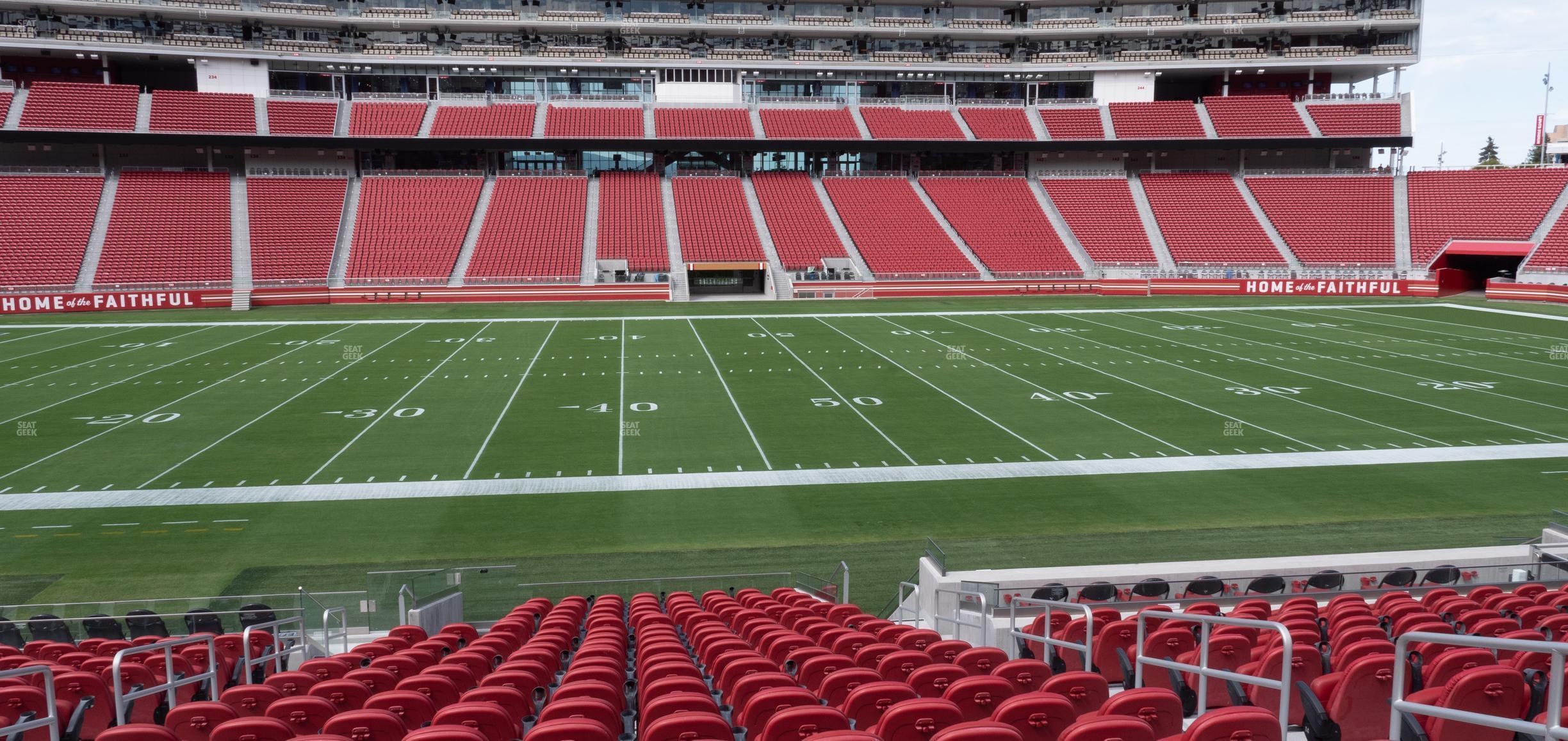 Seating view for Levi's Stadium Section C 116