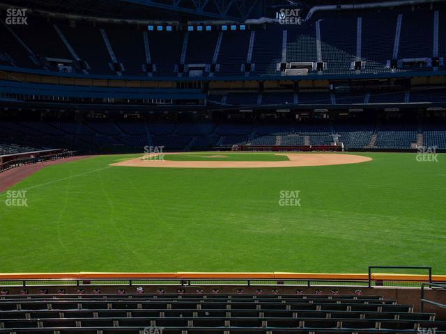 Seating view for Chase Field Section 104