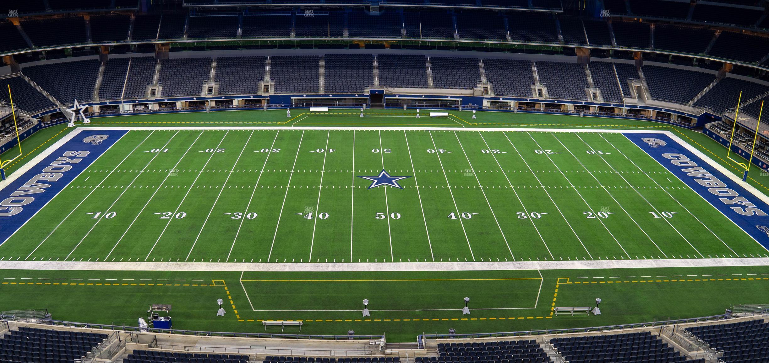 Seating view for AT&T Stadium Section Star Suite 601