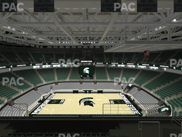 Seating view for Jack Breslin Student Events Center Section 227