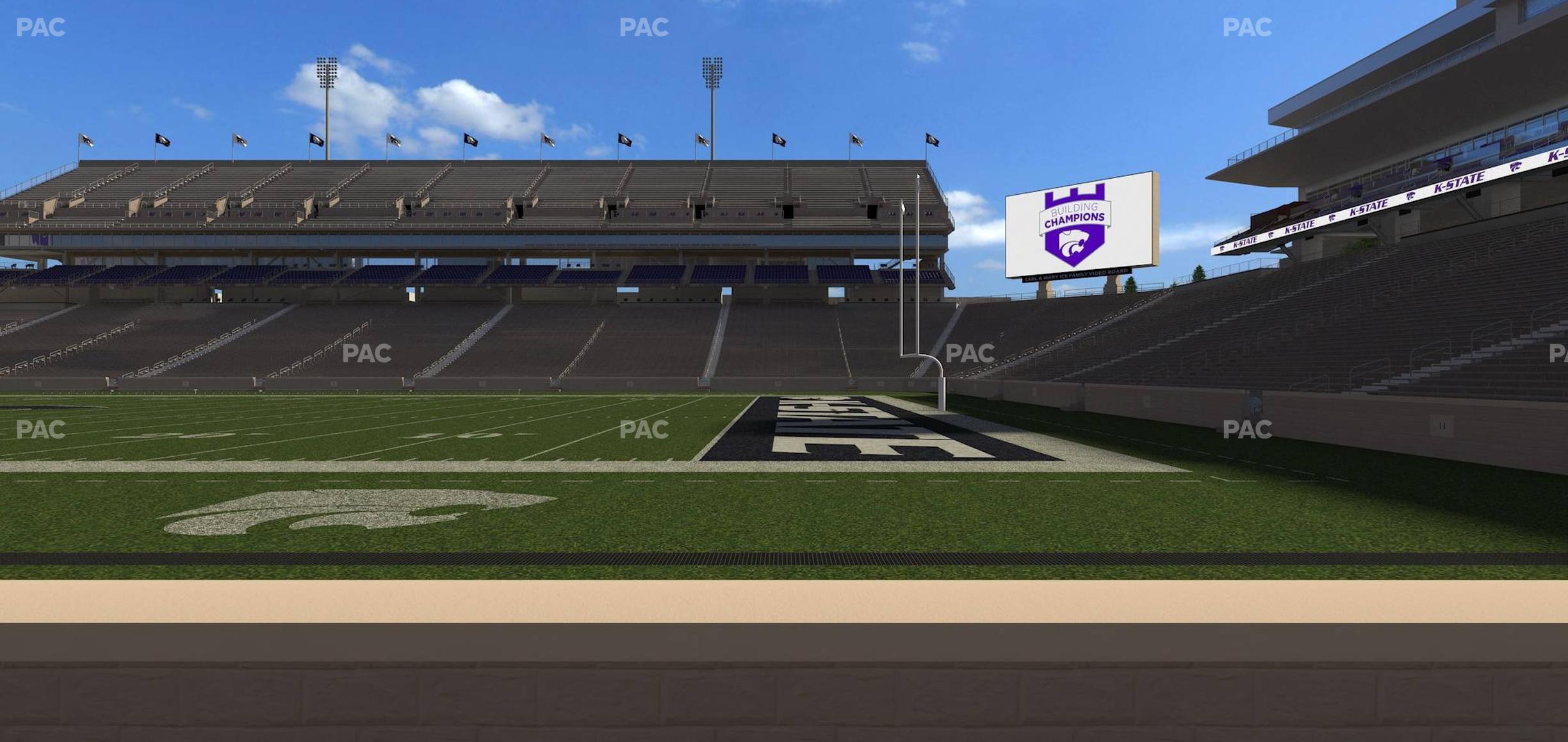 Seating view for Bill Snyder Family Stadium Section 8