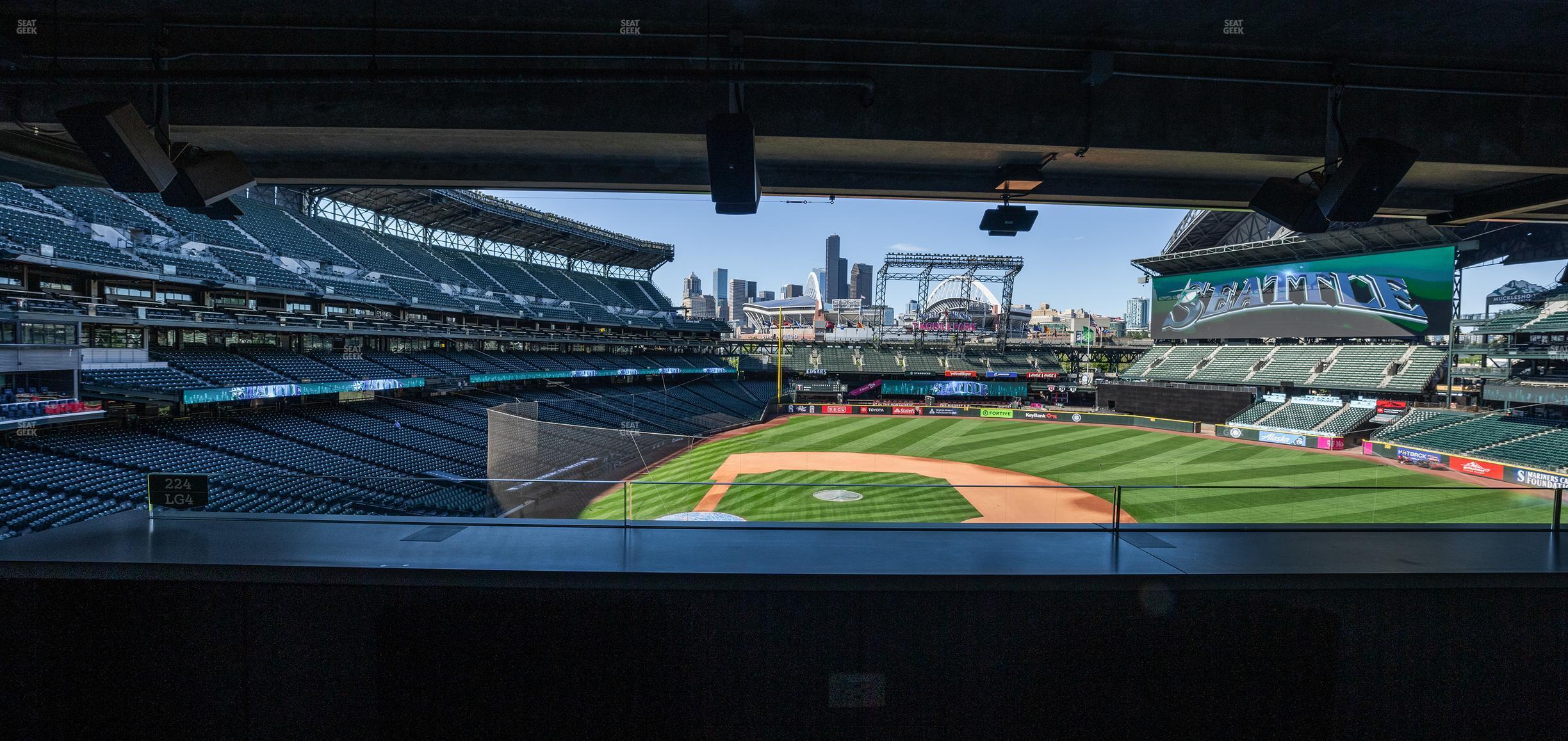 Seating view for T-Mobile Park Section 224 Loge 4