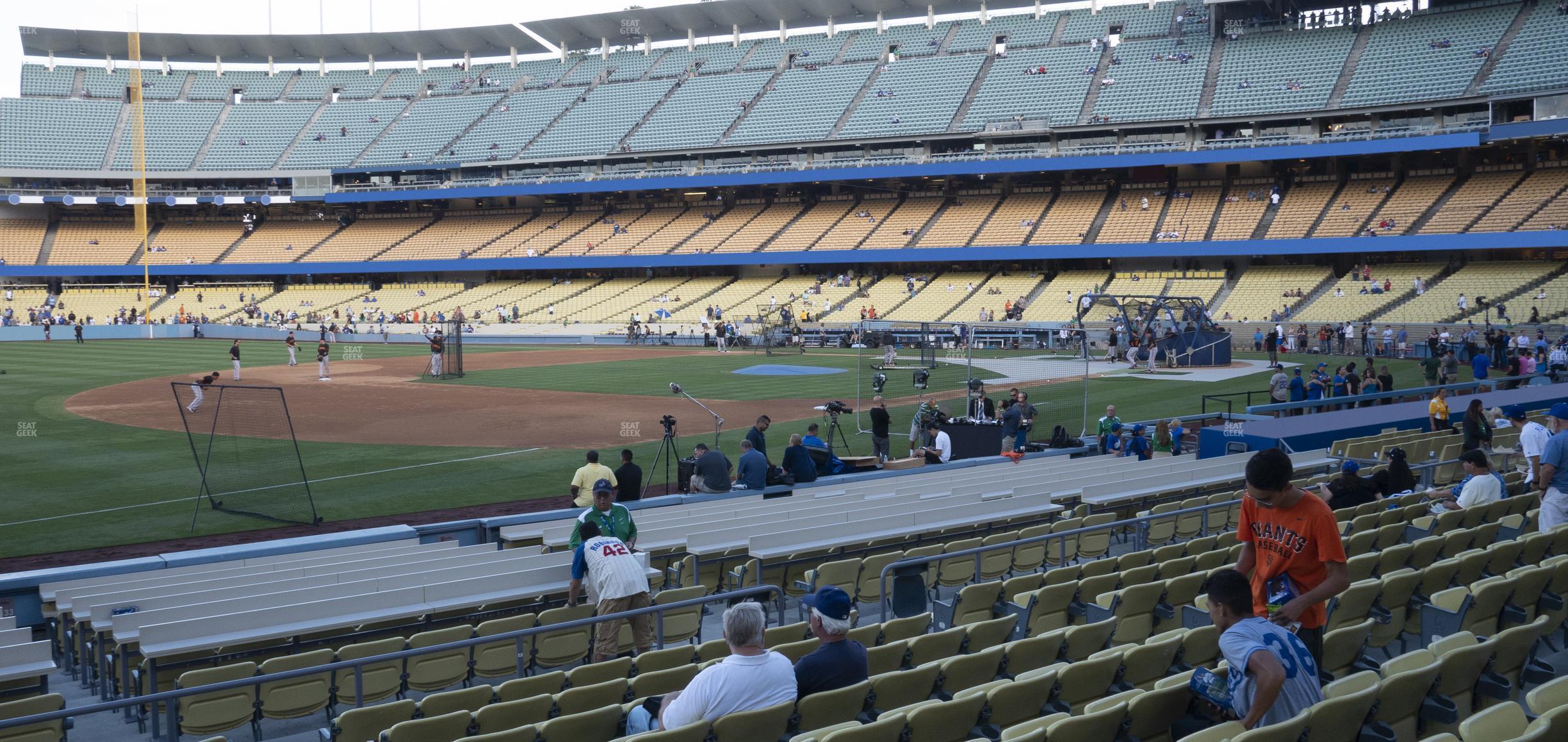 Seating view for Dodger Stadium Section 35 Fd