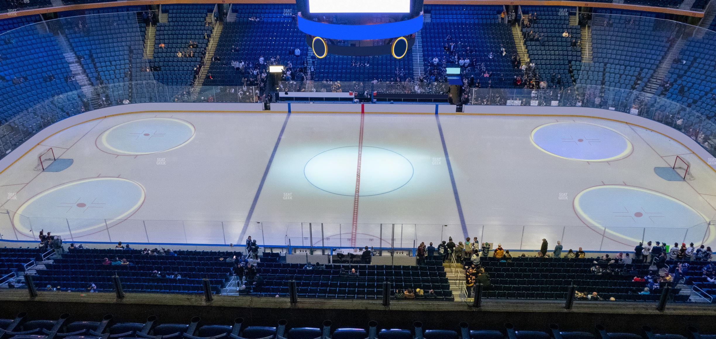 Seating view for KeyBank Center Section 320