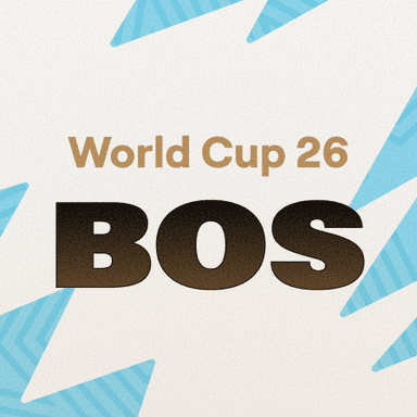 Boston word mark world cup 2026 logo