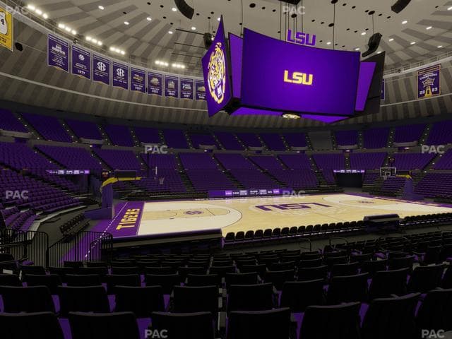 Pmac Map Pete Maravich Assembly Center Seating Chart & Seat Views | SeatGeek