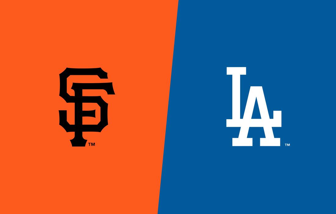 Giants at Dodgers