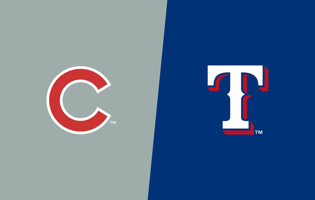 Cubs at Rangers