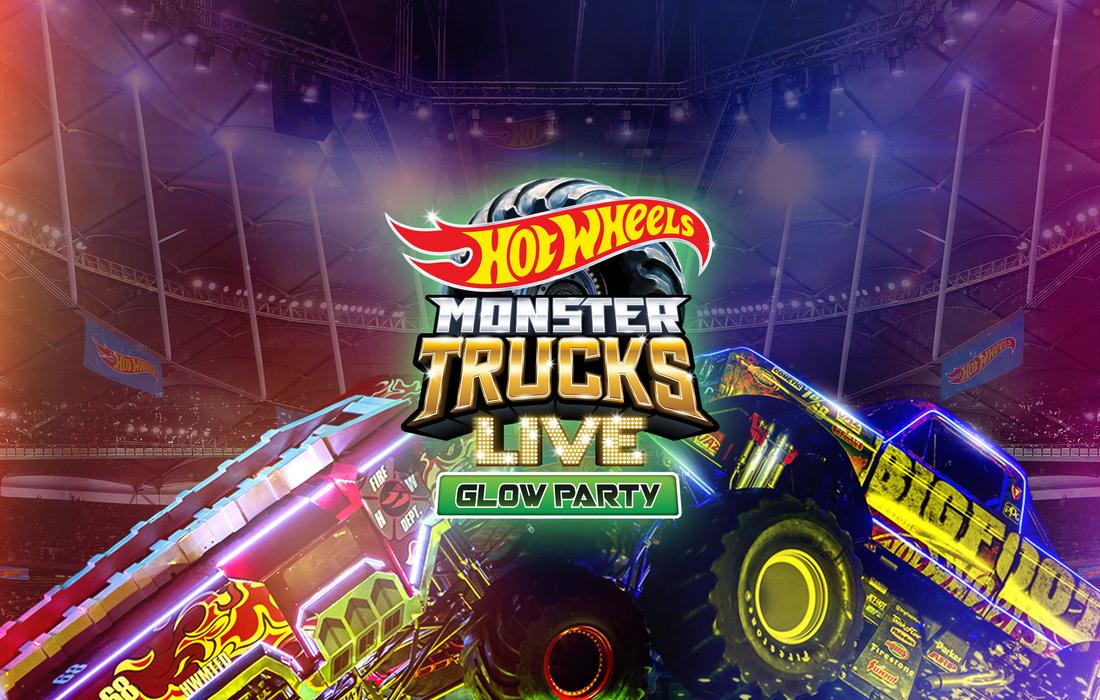 12:30PM - Hot Wheels: Monster Trucks Live - Glow Party