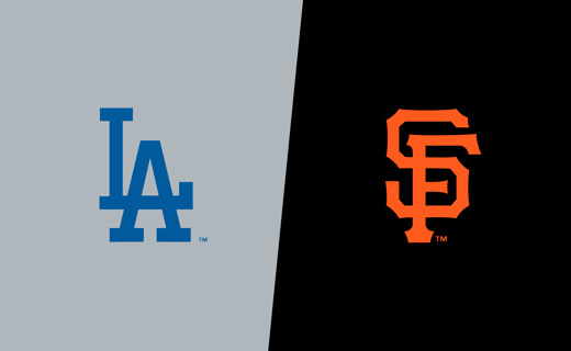Los Angeles Dodgers at San Francisco Giants