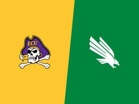 East Carolina Pirates at North Texas Mean Green Football