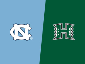 North Carolina Tar Heels at Hawaii Rainbow Warriors Mens Basketball