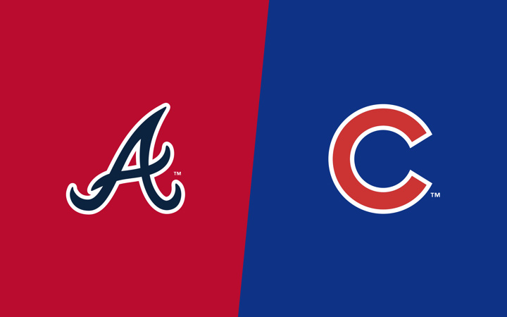 The Chicago Cubs play the Atlanta Braves at Truist Park in a baseball game  Thursday, April 29, …