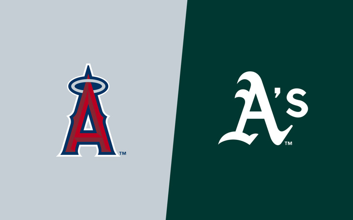 Anaheim Angels vs Oakland Athletics
