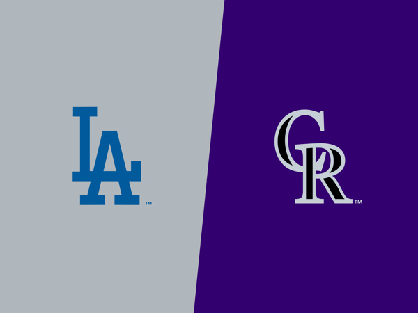 Sports Events 365  Los Angeles Dodgers vs Colorado Rockies