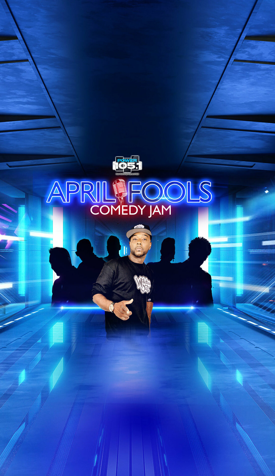 A April Fools Comedy Jam live event