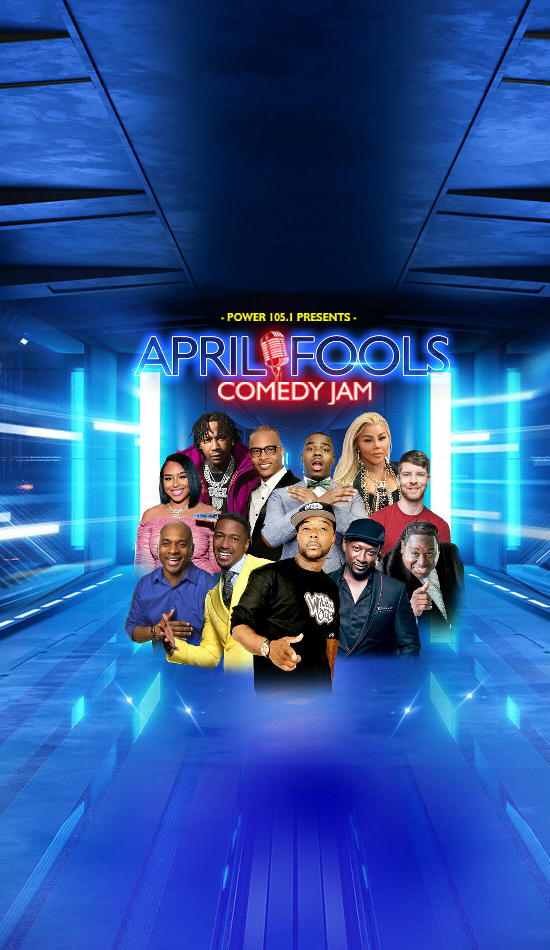 A April Fools Comedy Jam live event