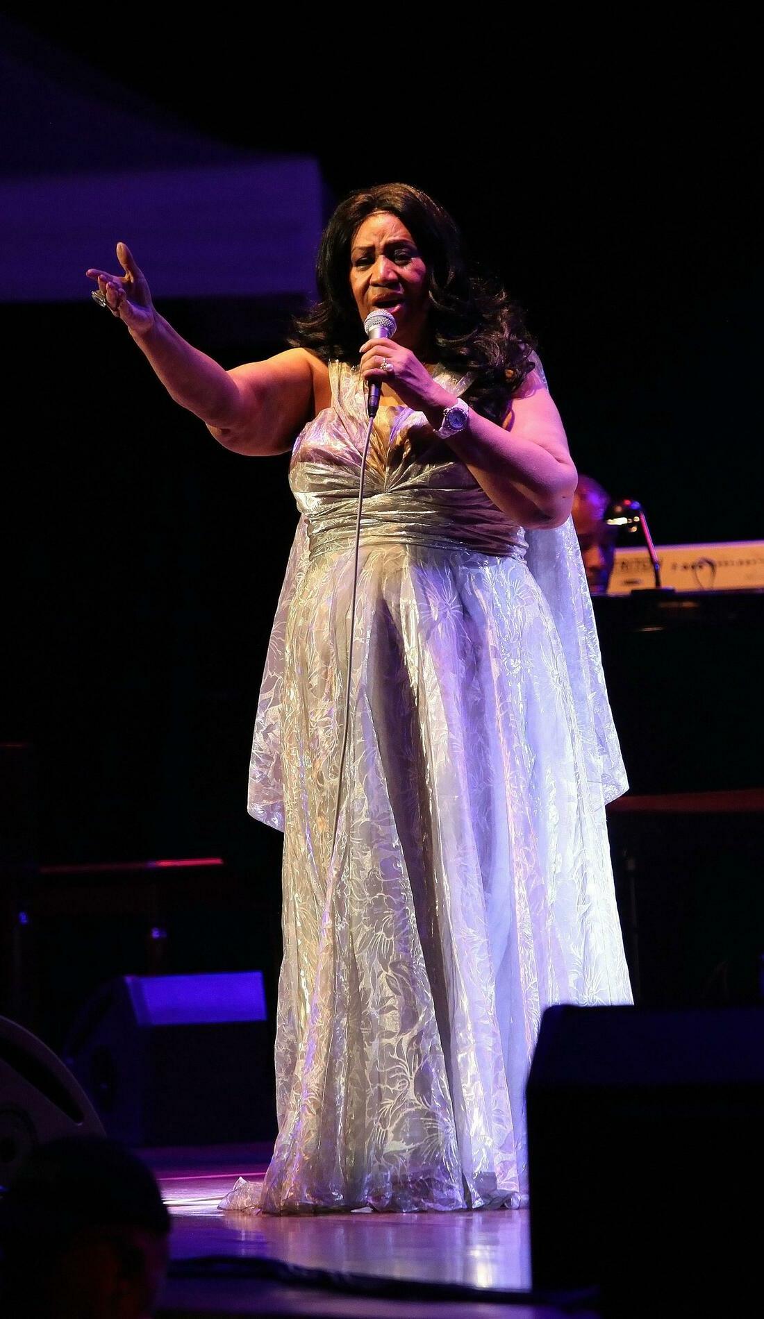 A Aretha Franklin live event