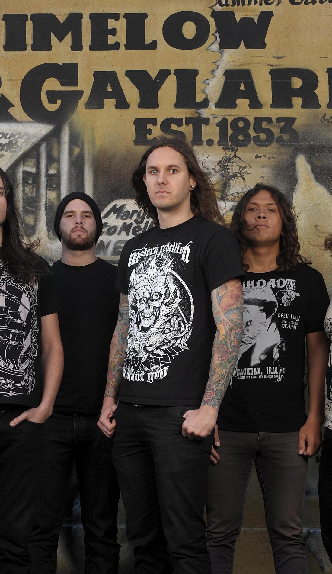 A As I Lay Dying live event