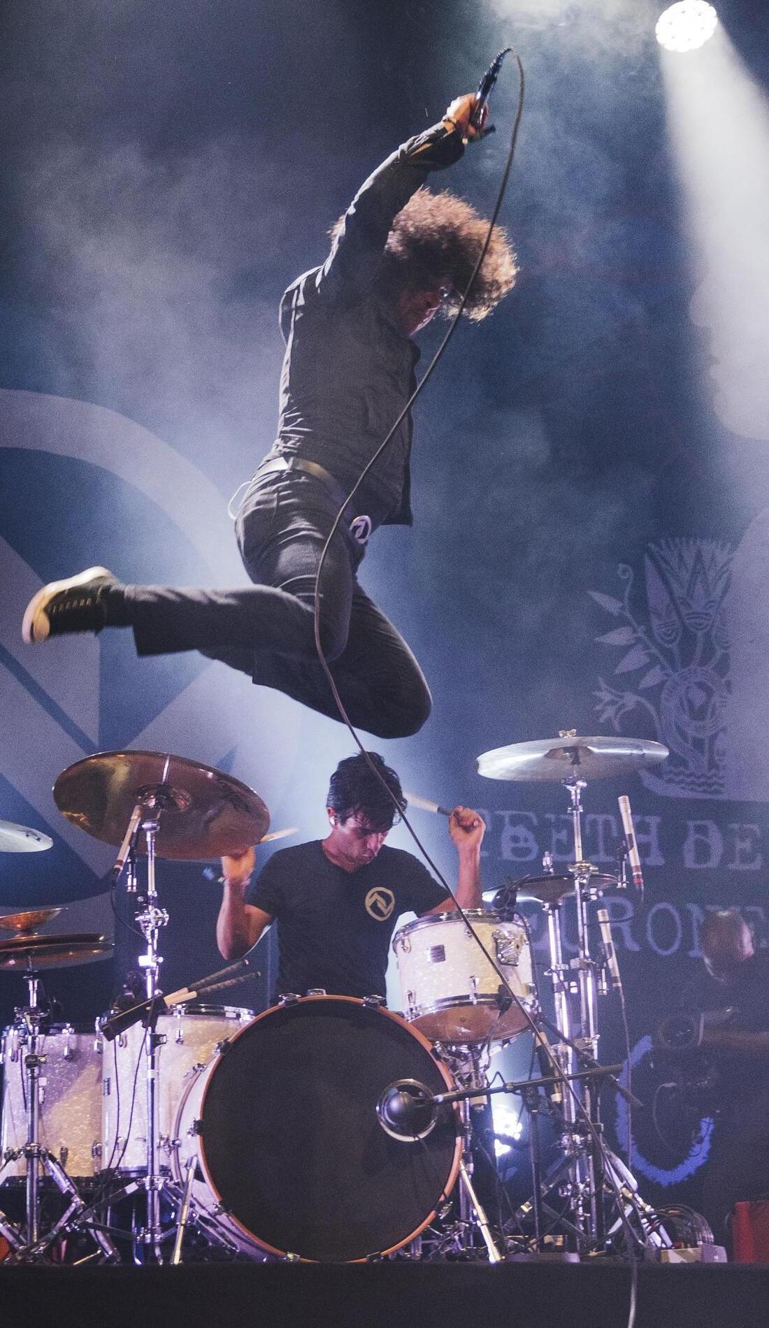 A At The Drive In live event