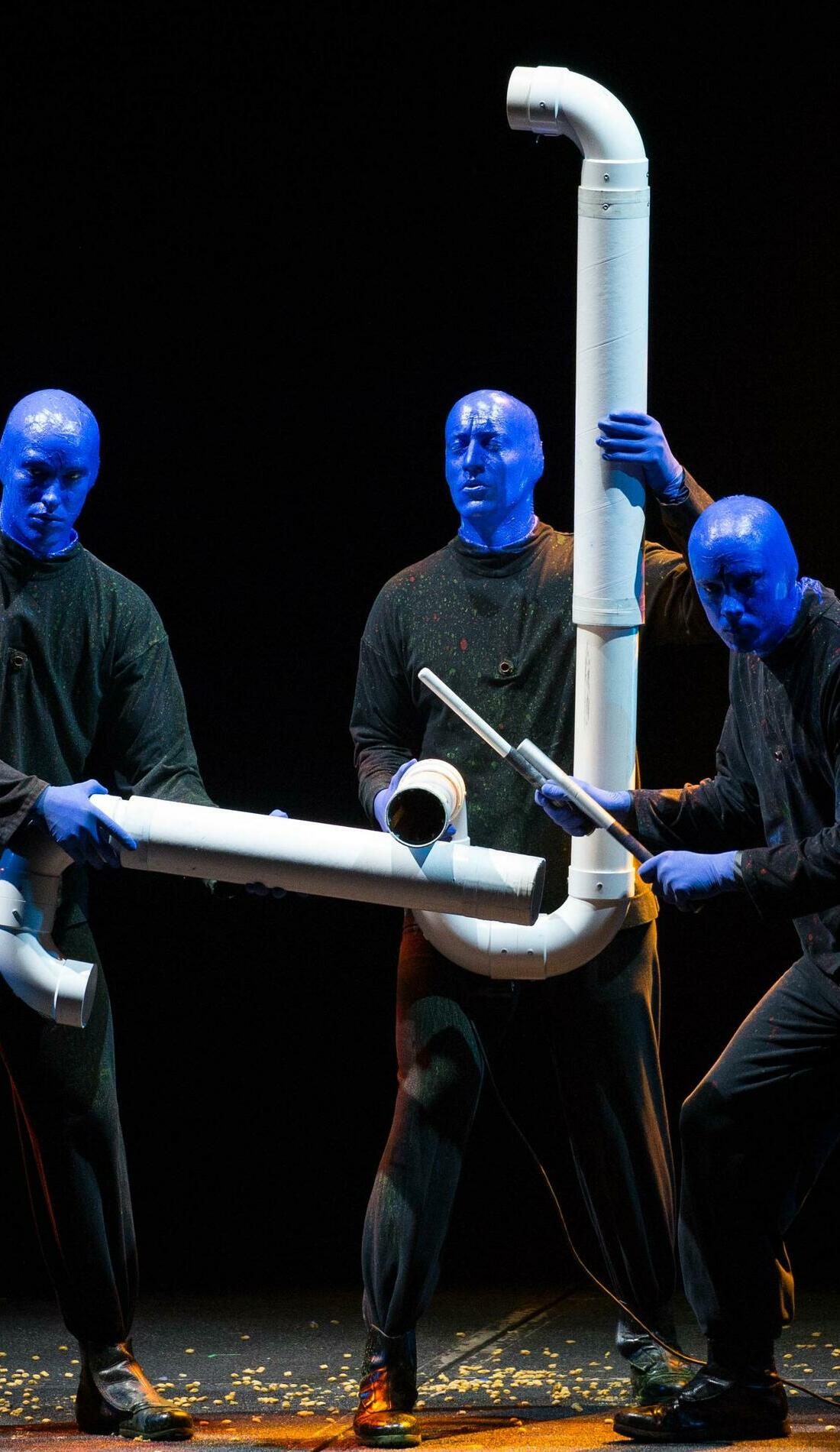 A Blue Man Group live event