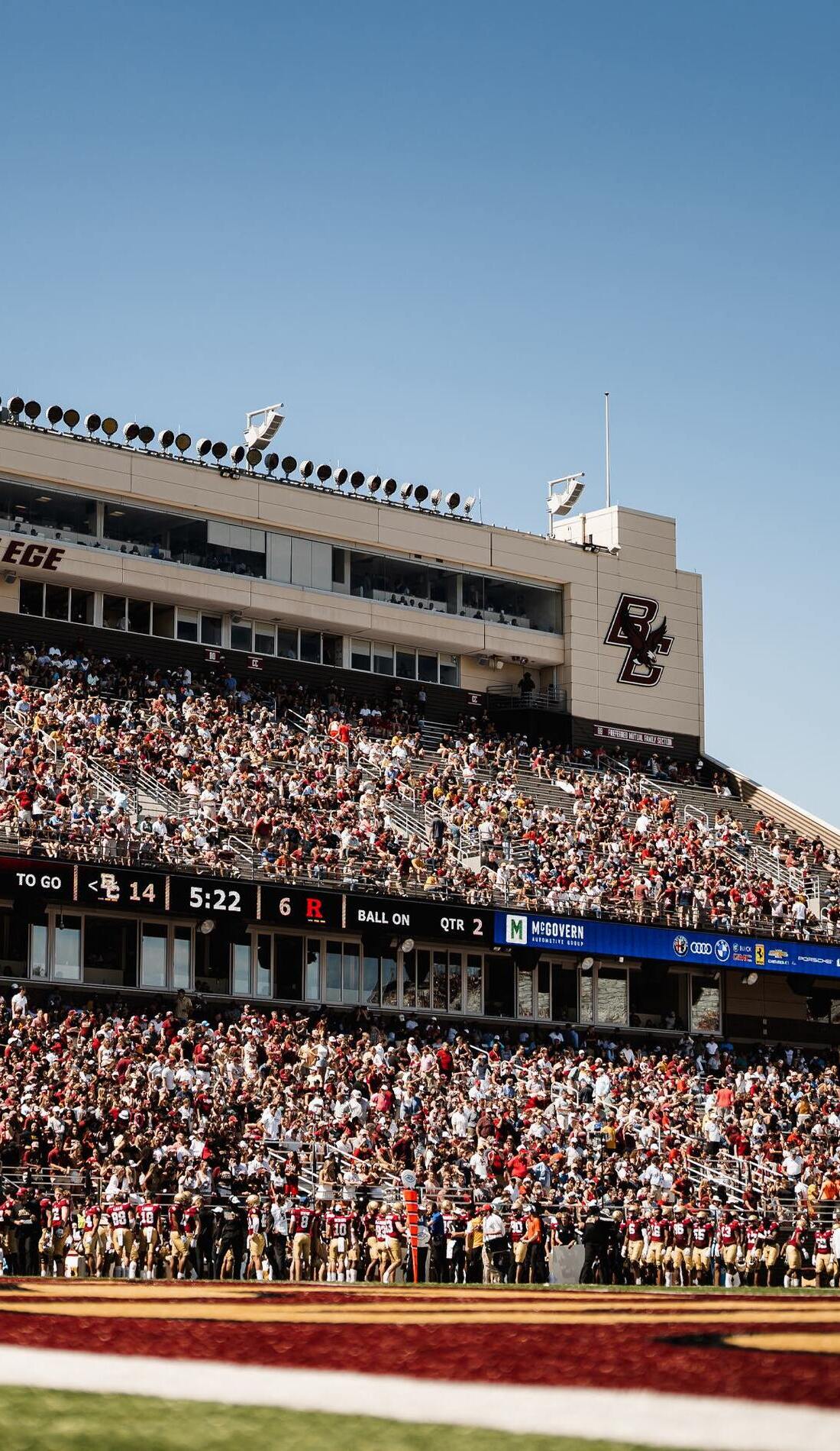 A Boston College Eagles Football live event