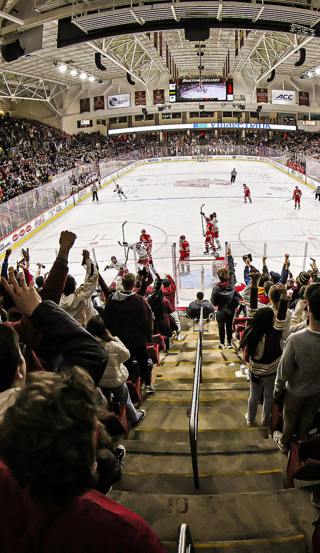 A Boston College Eagles Hockey live event