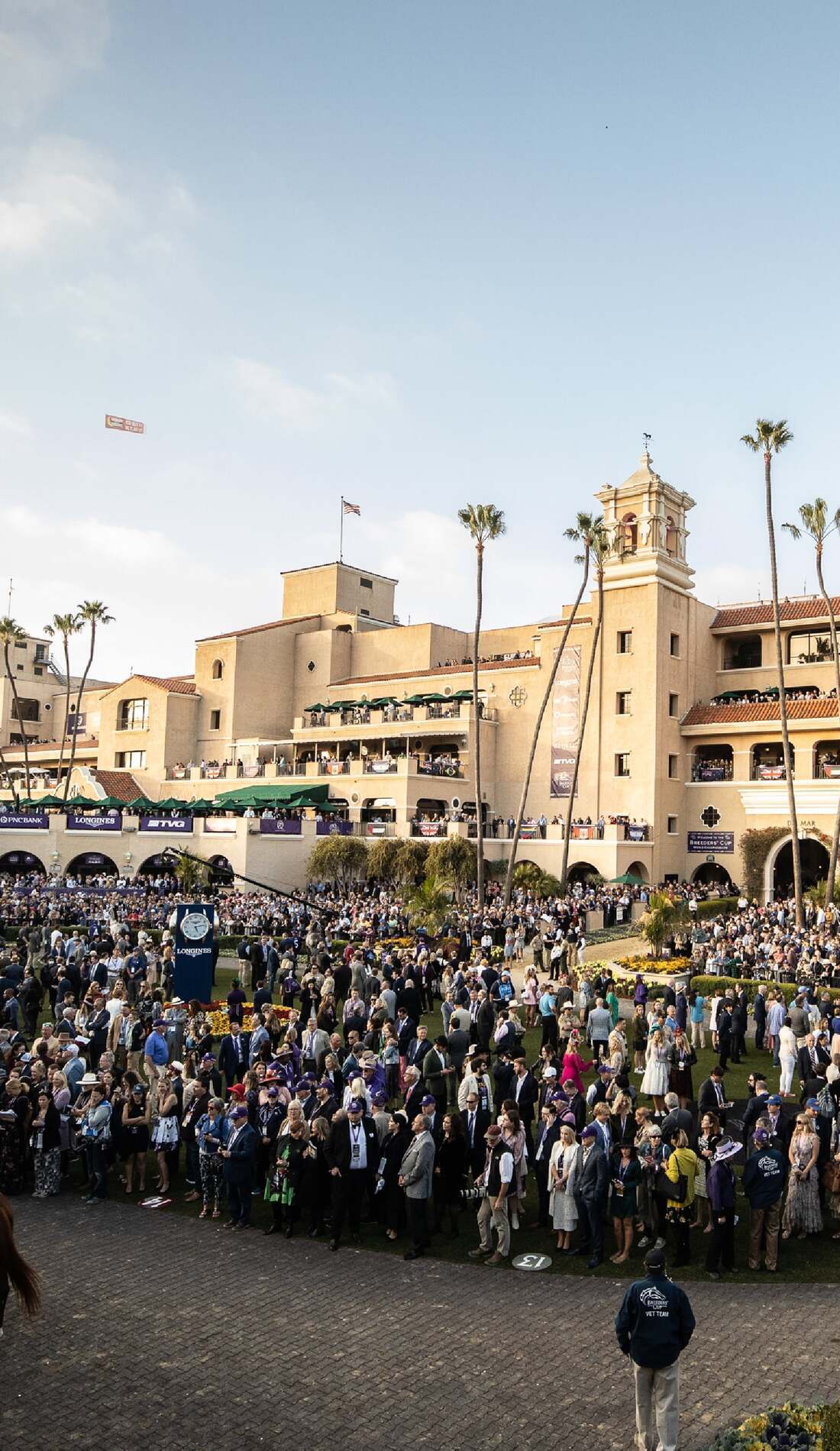 A Breeders Cup live event
