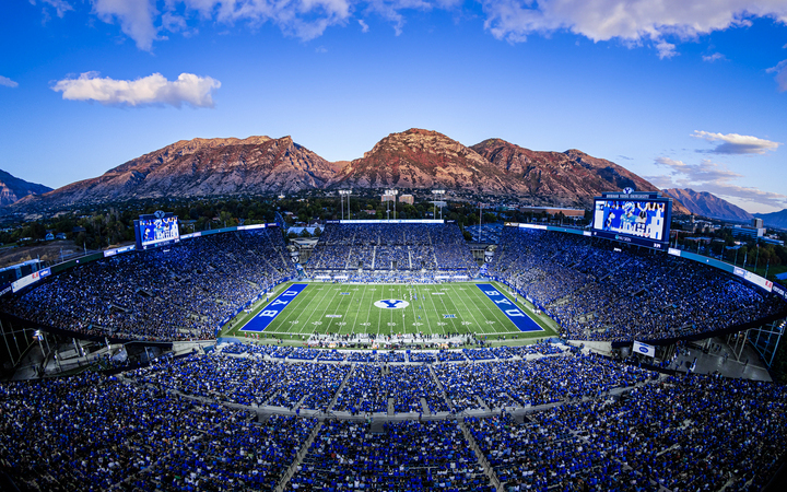 Lavell Edwards Stadium Map Lavell Edwards Stadium Seating Chart & Map | Seatgeek