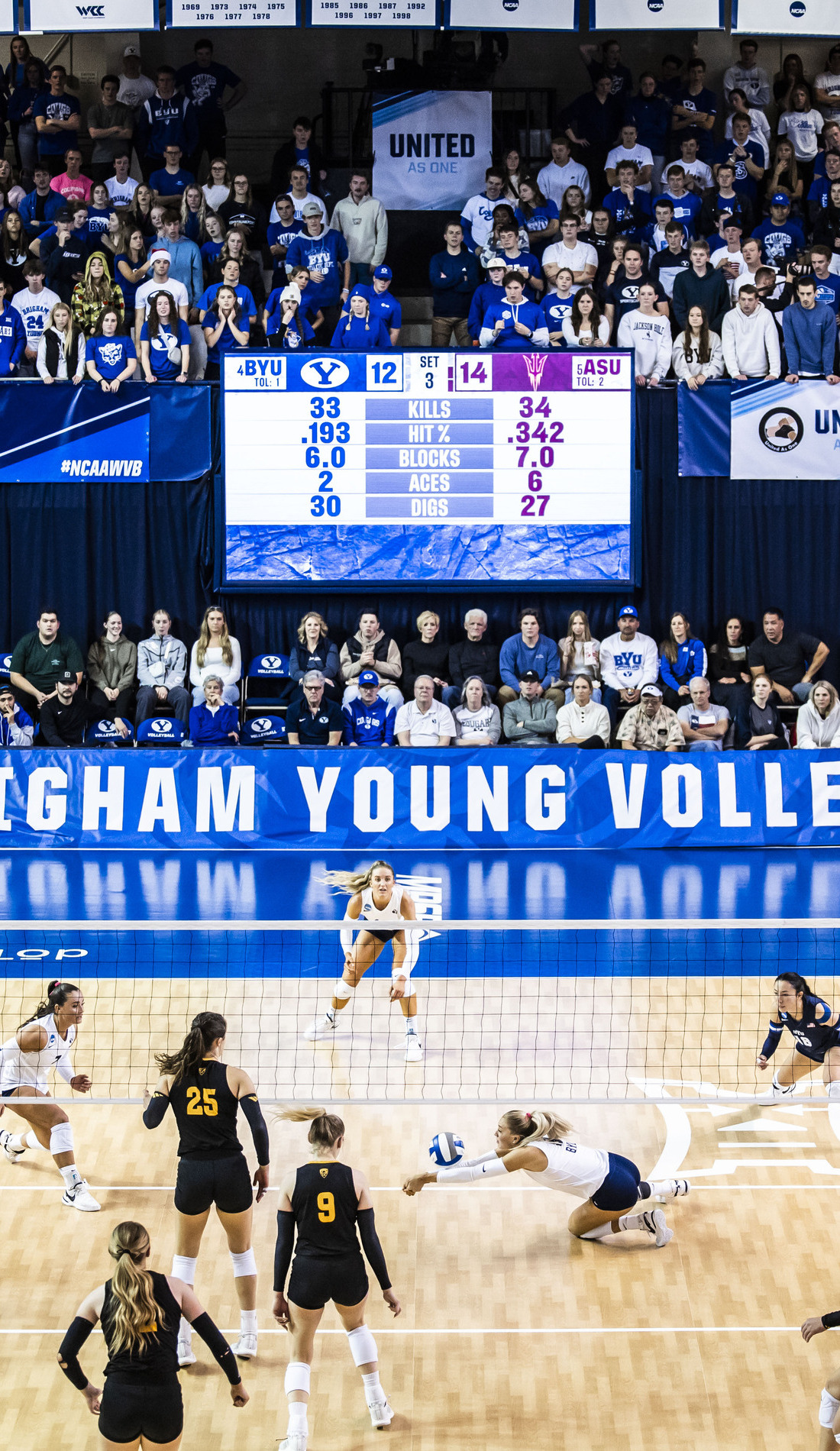A BYU Cougars Womens Volleyball live event