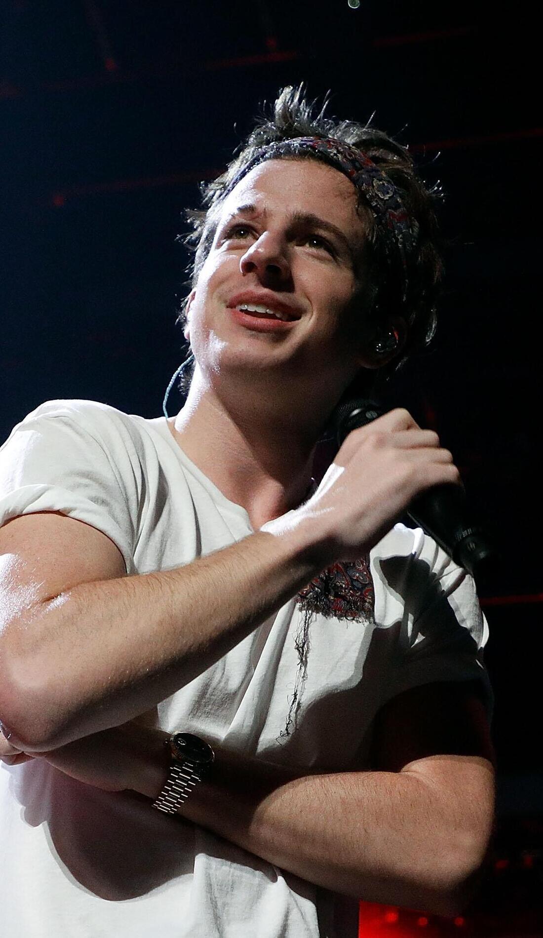 A Charlie Puth live event