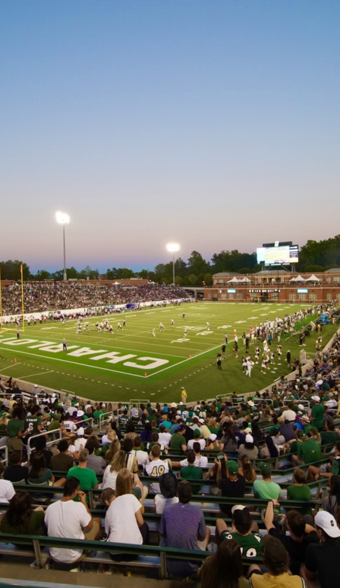 A Charlotte 49ers Football live event