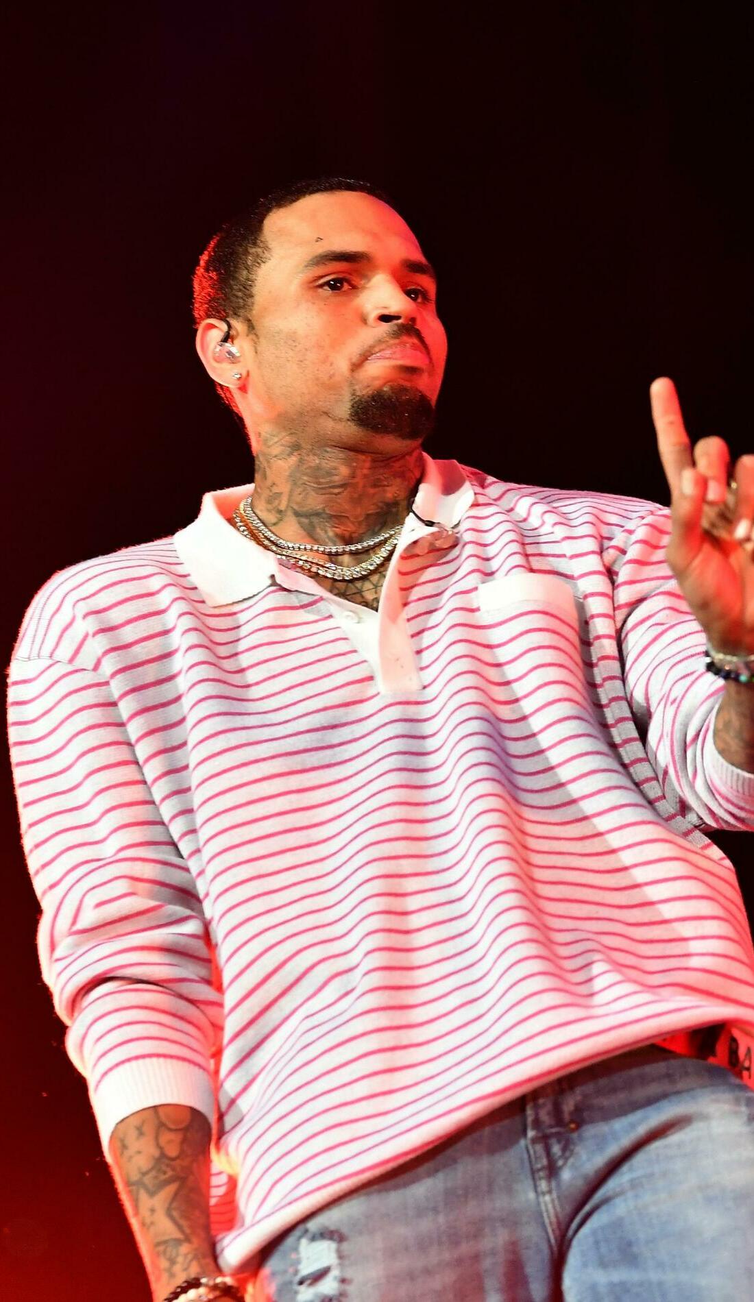 A Chris Brown live event