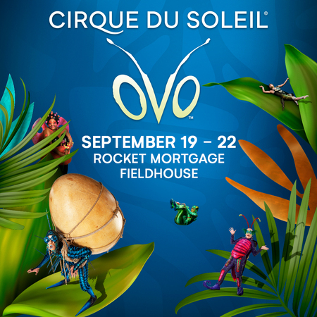 OVO – a buzzing Cirque du Soleil spectacular – is coming to downtown  Louisville!