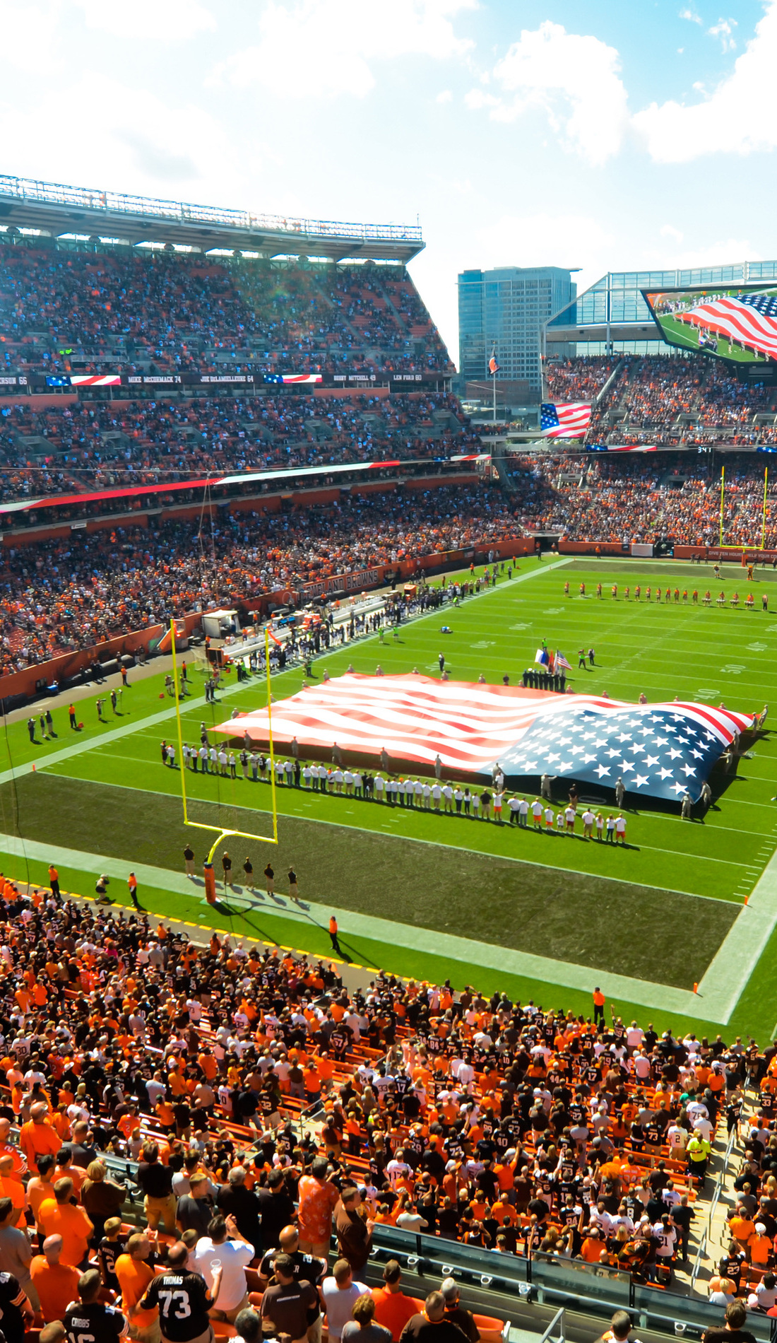 A Cleveland Browns live event