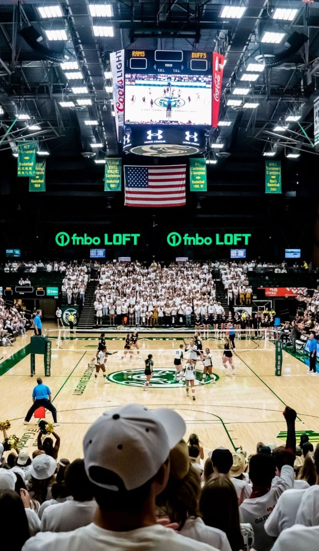A Colorado State Rams Womens Volleyball live event