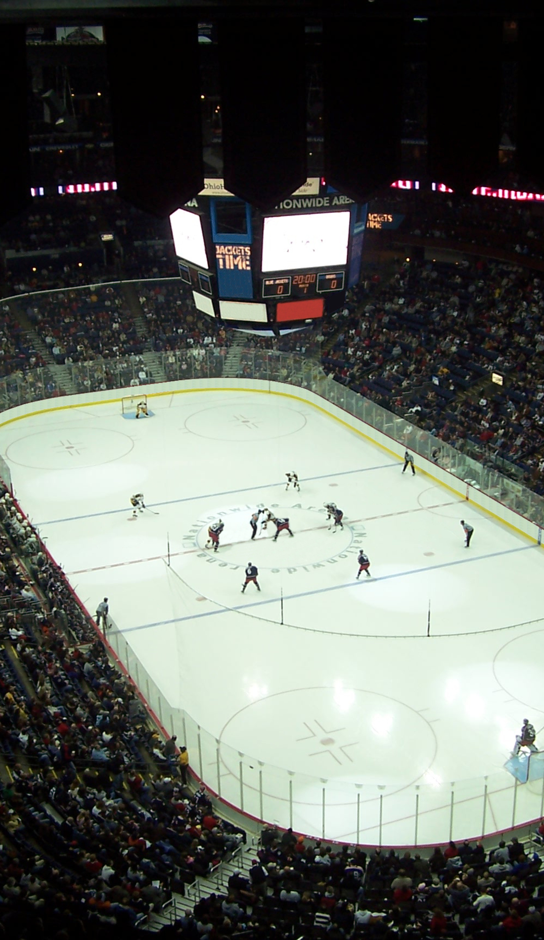 A Columbus Blue Jackets live event