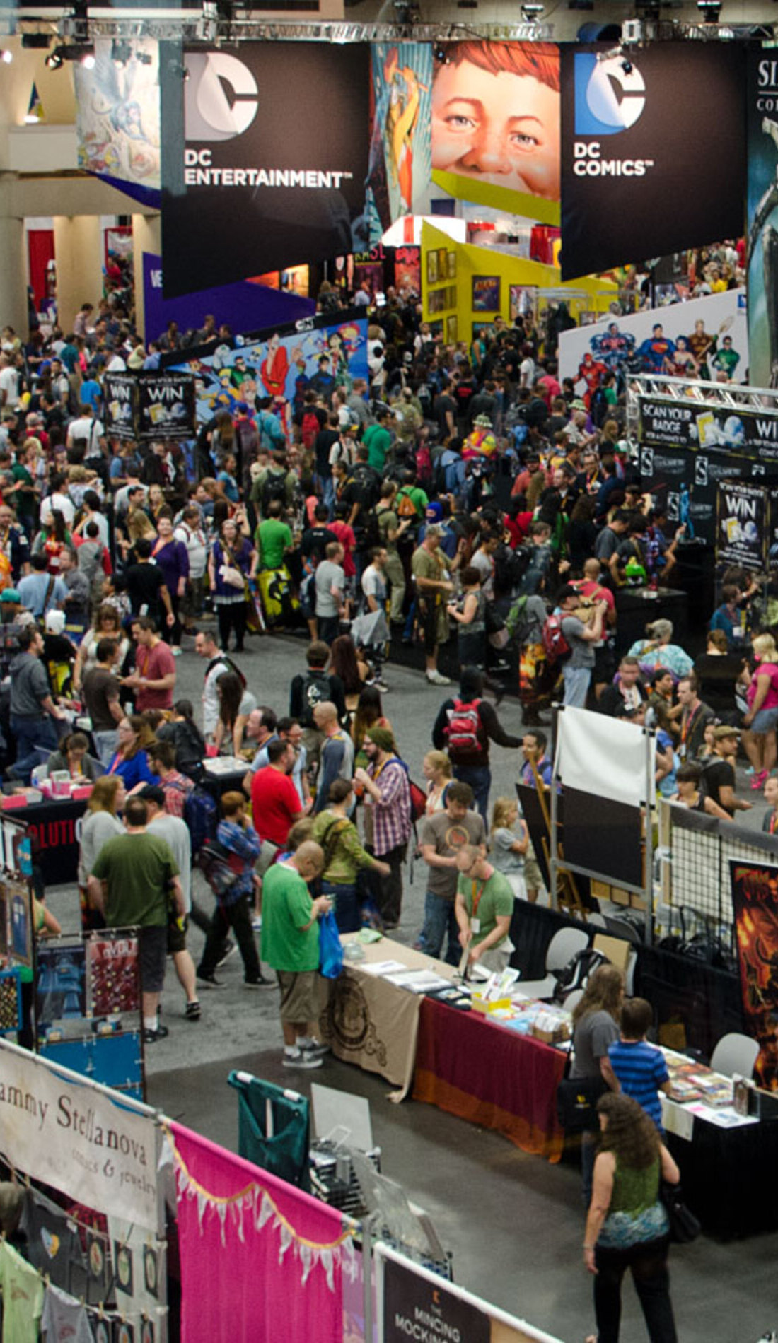 A Comic Con live event