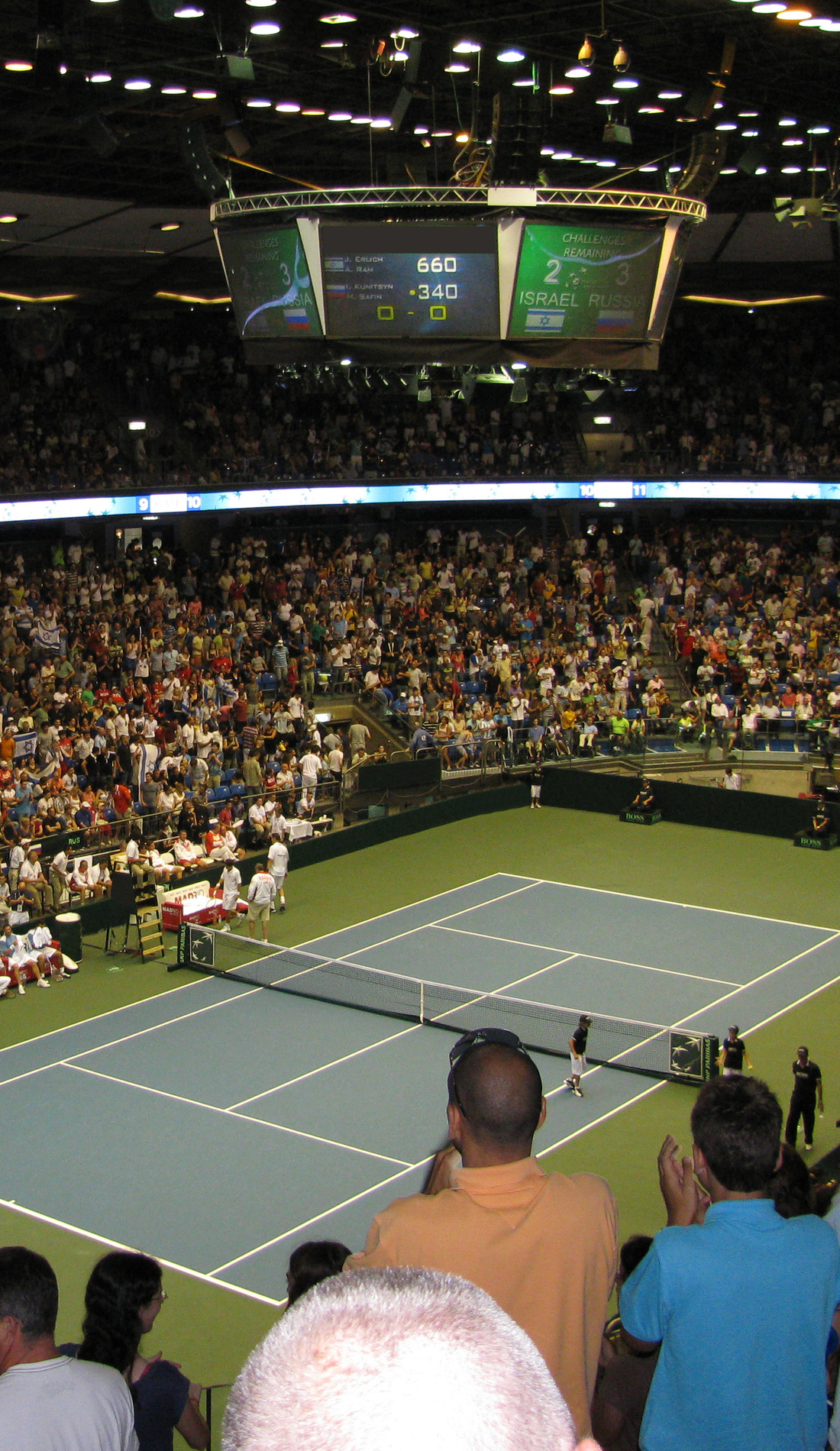 A Davis Cup live event