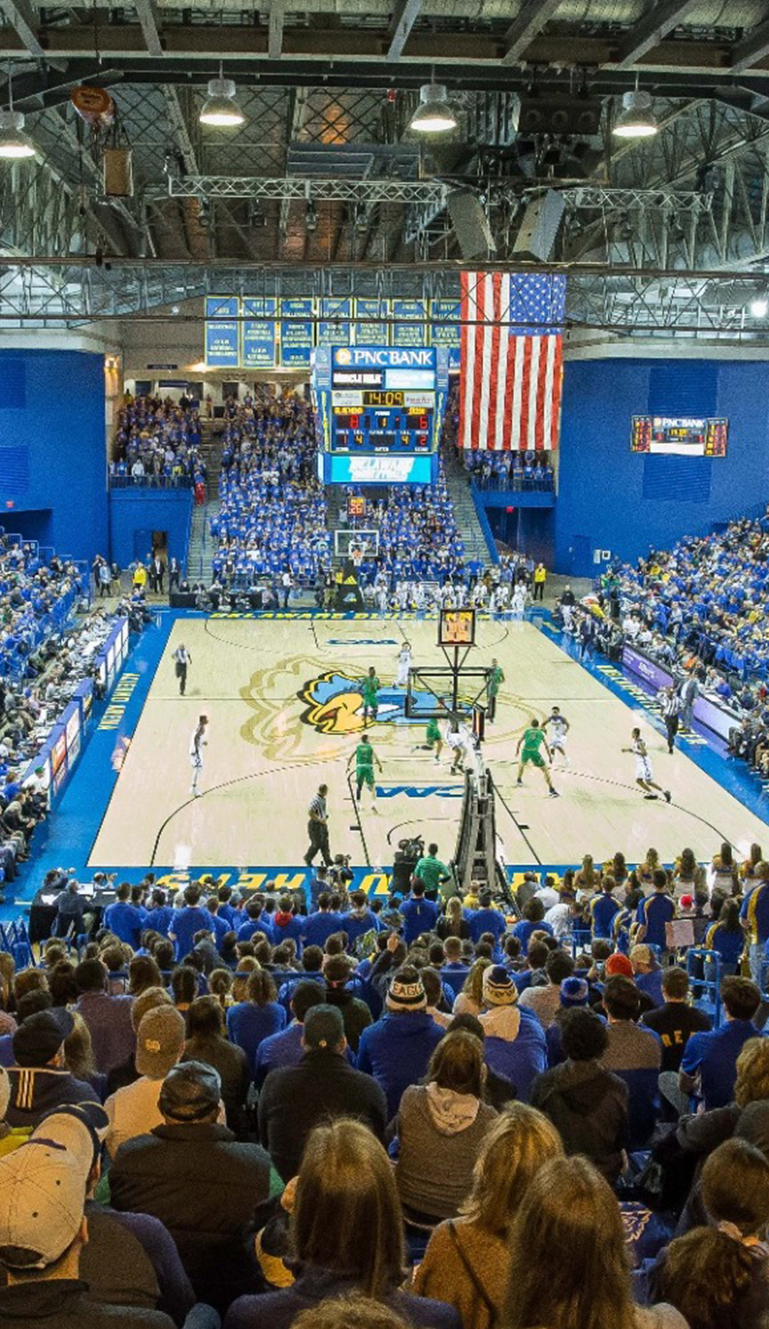 A Delaware Fightin Blue Hens Womens Basketball live event