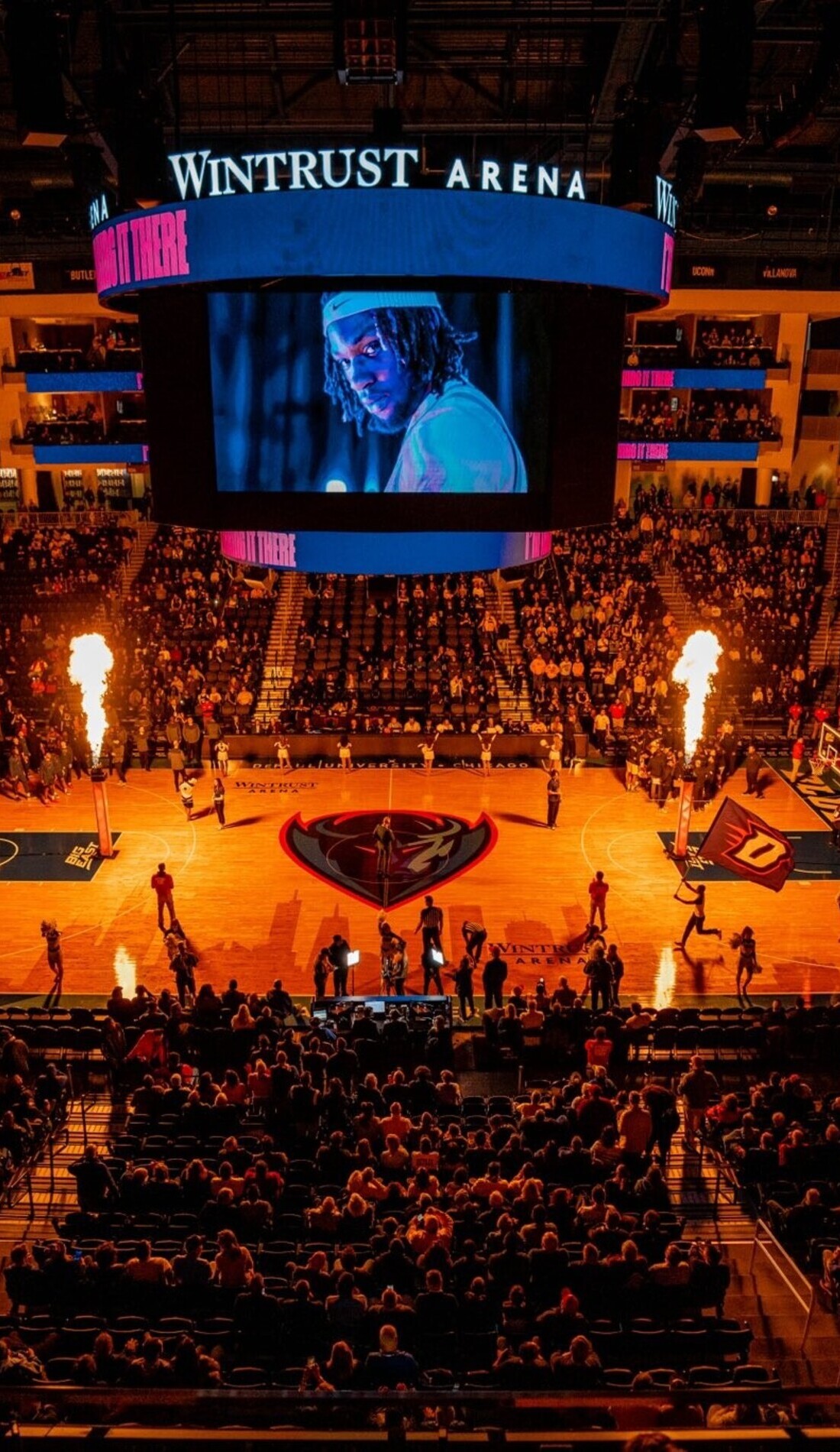 A DePaul Blue Demons Basketball live event